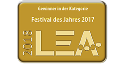 [Translate to English:] Gewinner des Live Entertainment Awards in der Kategorie Festival des Jahres 2017